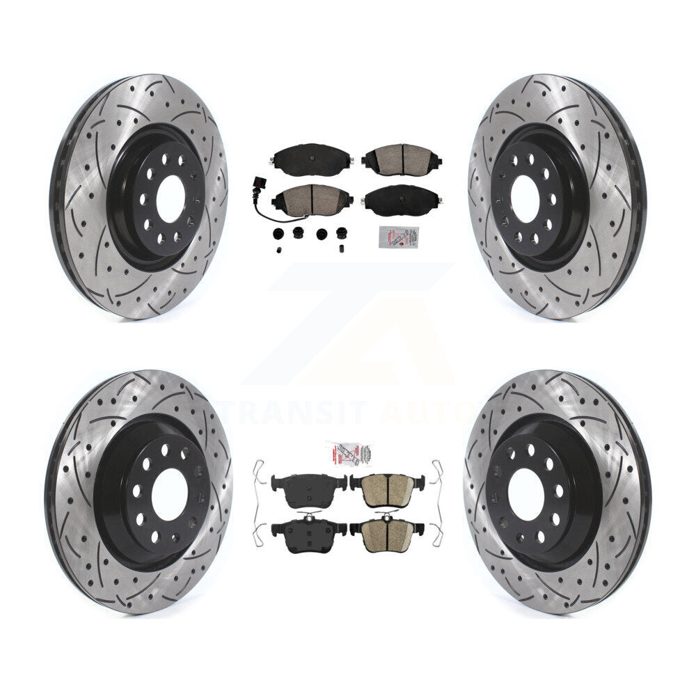 [Avant et Arrière] Disque et plaquette de frein pour Audi S3 A3 Quattro Volkswagen KDA-101609