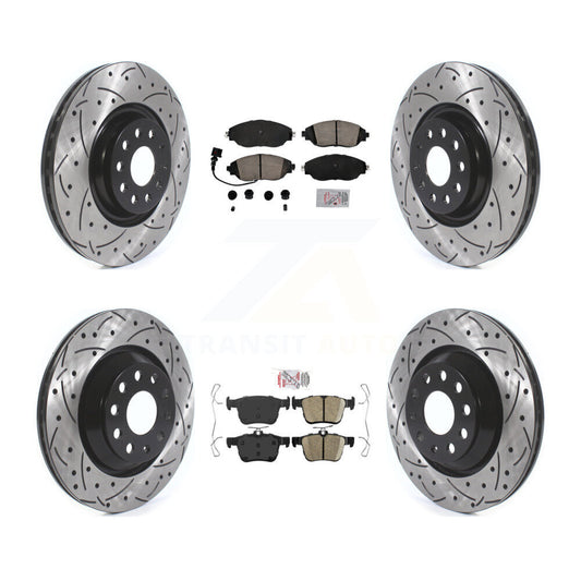 [Avant et Arrière] Disque et plaquette de frein pour Audi S3 A3 Quattro Volkswagen KDA-101609