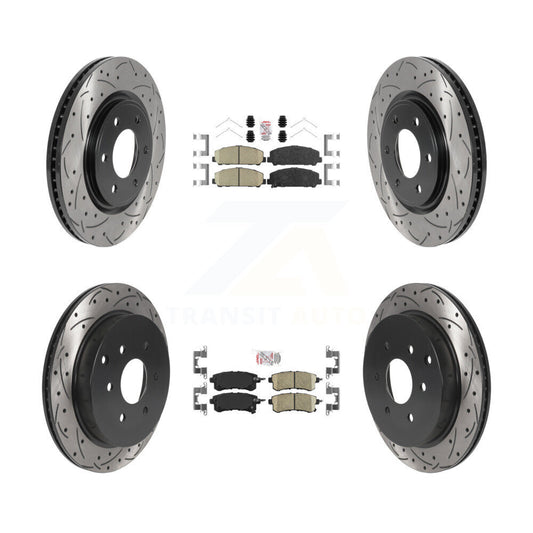 [Avant et Arrière] Disque et plaquette de frein pour INFINITI QX80 Nissan Armada QX56 KDA-101628