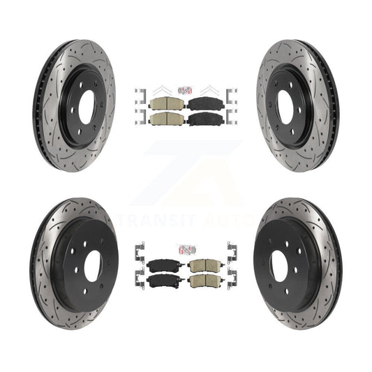 [Avant et Arrière] Disque et plaquette de frein pour INFINITI QX80 Nissan Armada QX56 KDA-101629
