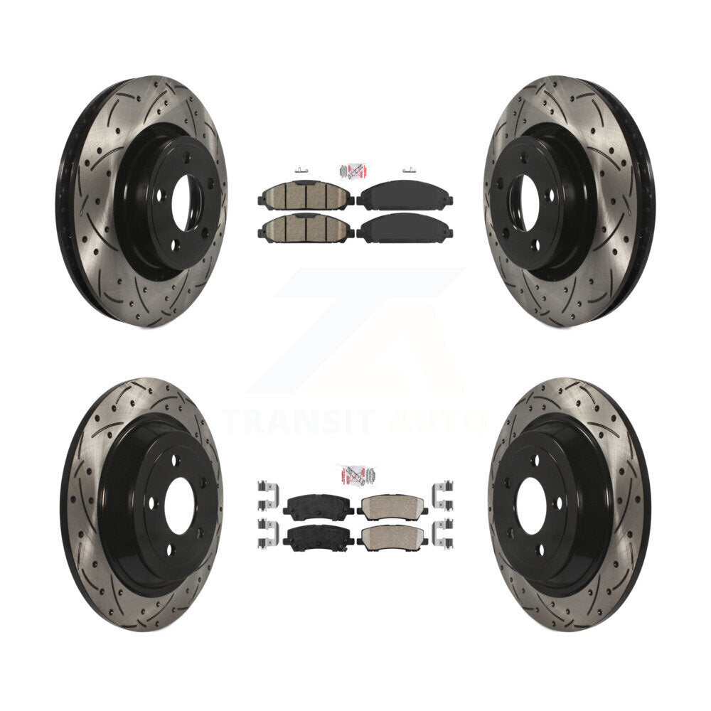 [Avant et Arrière] Disque et plaquette de frein pour Ford Mustang V6 with 3.7L KDA-101638