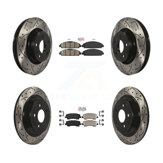 [Avant et Arrière] Disque et plaquette de frein pour Ford Mustang V6 with 3.7L KDA-101638