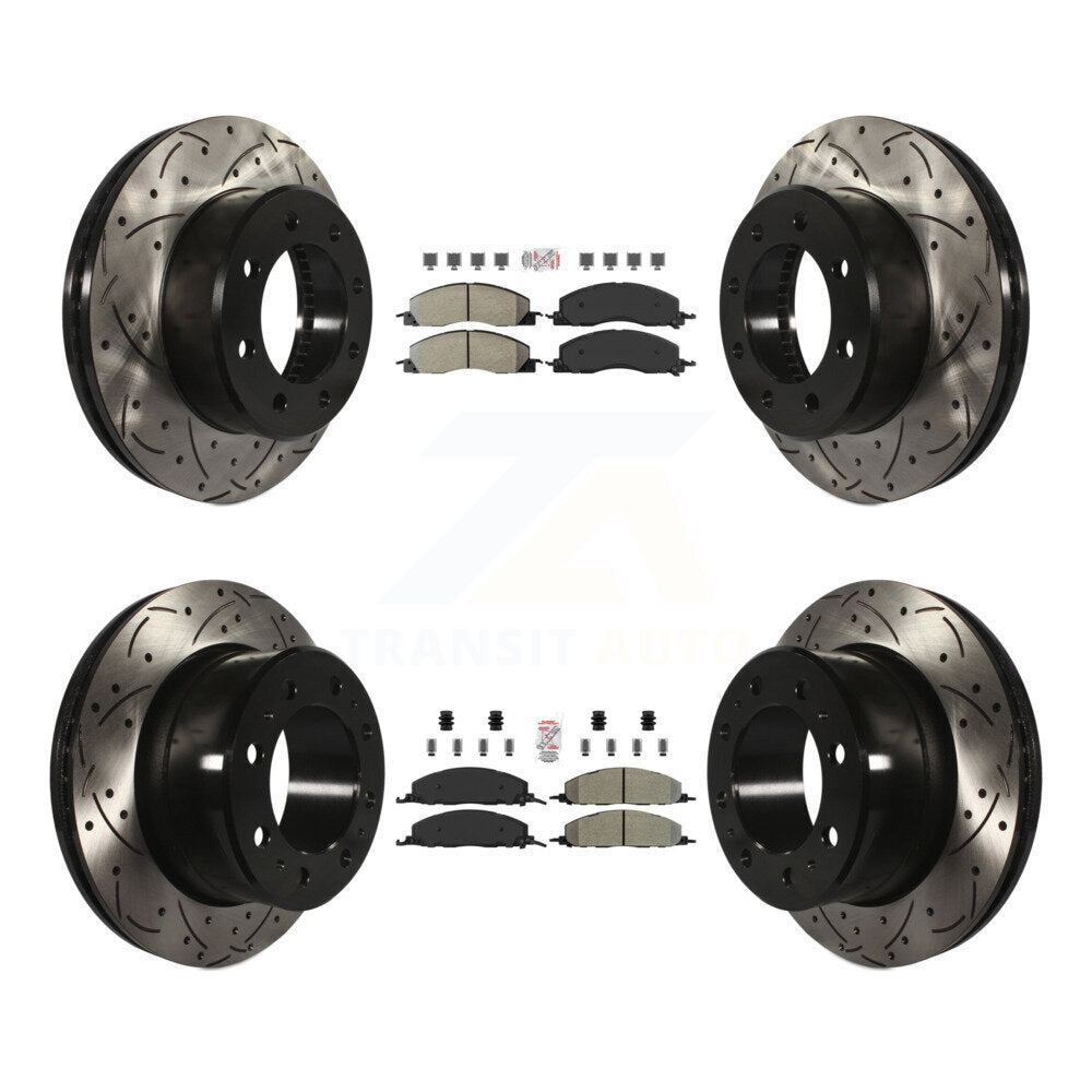 [Avant et Arrière] Disque et plaquette de frein pour Ram 3500 2500 1500 Dodge KDA-101674