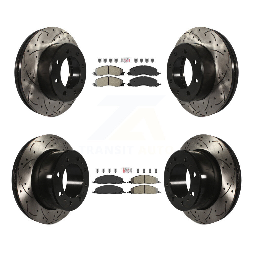 [Avant et Arrière] Disque et plaquette de frein pour Ram 3500 2500 1500 Dodge KDA-101675