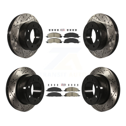 [Avant et Arrière] Disque et plaquette de frein pour Ram 3500 2500 1500 Dodge KDA-101675