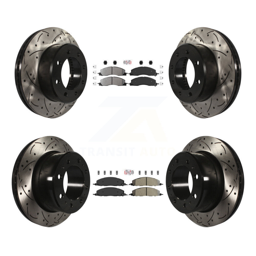 [Avant et Arrière] Disque et plaquette de frein pour Ram 3500 2500 1500 Dodge KDA-101677