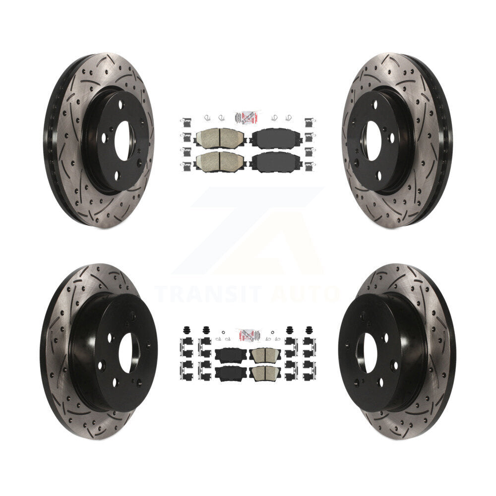 [Avant et Arrière] Disque et plaquette de frein pour Toyota RAV4 Lexus HS250h KDA-101698