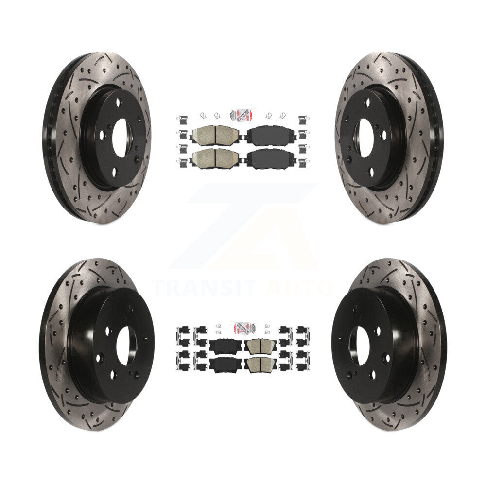 [Avant et Arrière] Disque et plaquette de frein pour Toyota RAV4 Lexus HS250h KDA-101699