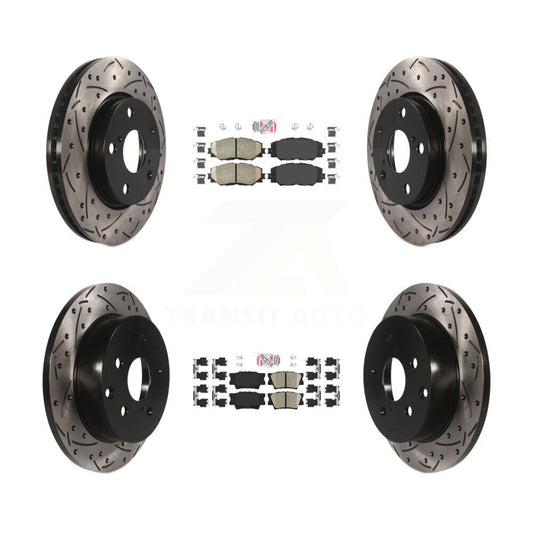 [Avant et Arrière] Disque et plaquette de frein pour Toyota RAV4 Lexus HS250h KDA-101699