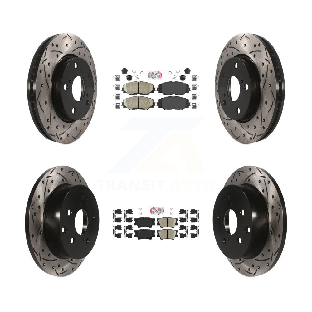 [Avant et Arrière] Disque et plaquette de frein pour Toyota RAV4 Lexus HS250h KDA-101701