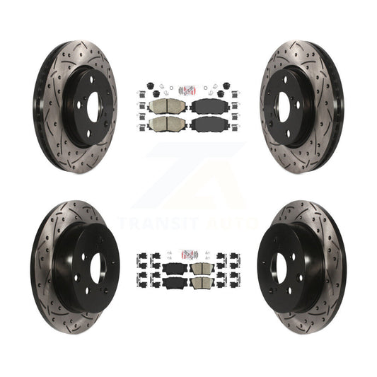 [Avant et Arrière] Disque et plaquette de frein pour Toyota RAV4 Lexus HS250h KDA-101701