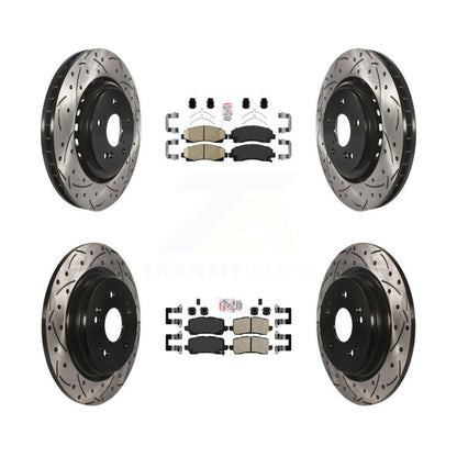 [Avant et Arrière] Disque et plaquette de frein pour 2015-2020 Acura TLX KDA-101717