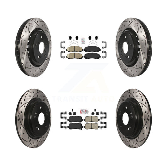 [Avant et Arrière] Disque et plaquette de frein pour 2015-2020 Acura TLX KDA-101717