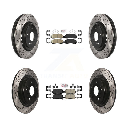 [Avant et Arrière] Disque et plaquette de frein pour 2015-2020 Acura TLX KDA-101719