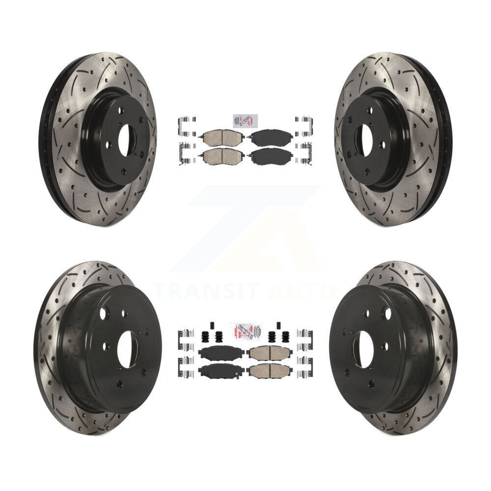 [Avant et Arrière] Disque et plaquette de frein pour Subaru WRX KDA-101730