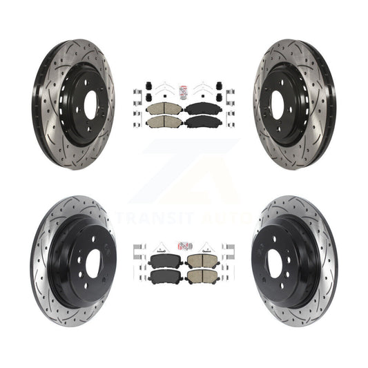 [Avant et Arrière] Disque et plaquette de frein pour Honda Pilot Ridgeline KDA-101756