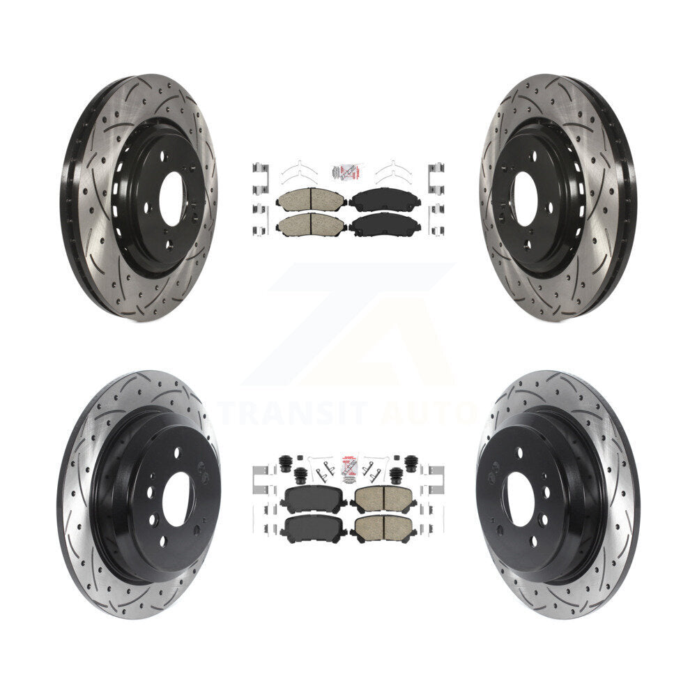 [Avant et Arrière] Disque et plaquette de frein pour Honda Pilot Ridgeline KDA-101757