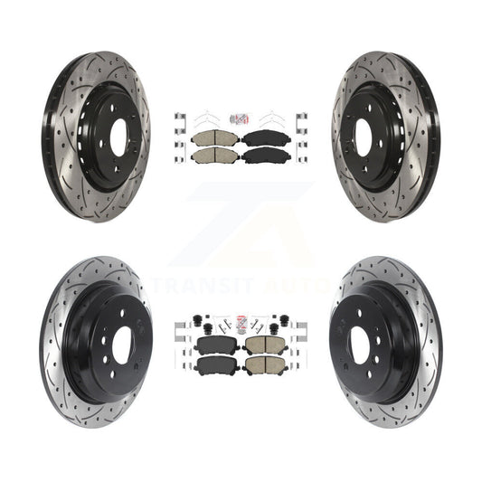 [Avant et Arrière] Disque et plaquette de frein pour Honda Pilot Ridgeline KDA-101757