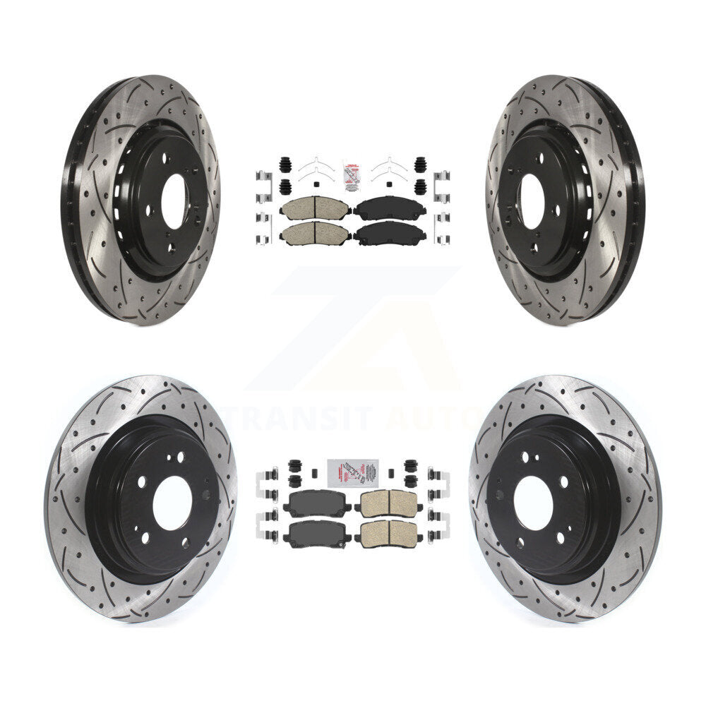 [Avant et Arrière] Disque et plaquette de frein pour Acura MDX KDA-101759