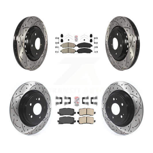 [Avant et Arrière] Disque et plaquette de frein pour Acura MDX KDA-101760