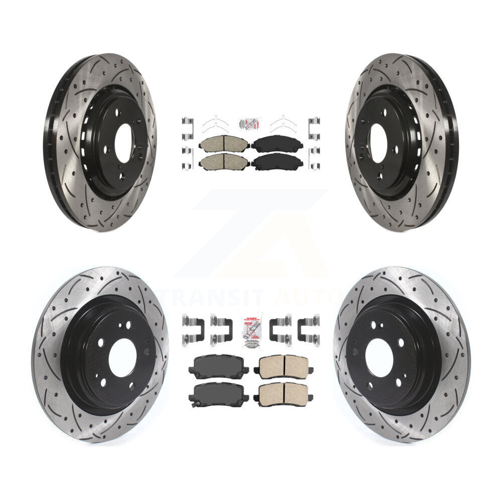 [Avant et Arrière] Disque et plaquette de frein pour Acura MDX KDA-101762