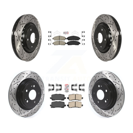 [Avant et Arrière] Disque et plaquette de frein pour Acura MDX KDA-101762