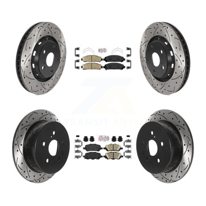 [Avant et Arrière] Disque et plaquette de frein pour 2009-2016 Toyota Venza KDA-101764