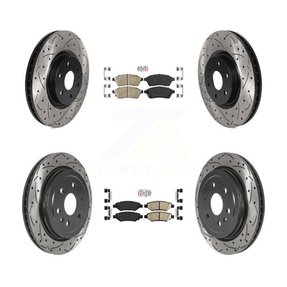 [Avant et Arrière] Disque et plaquette de frein pour Cadillac SRX Saab 9-4X KDA-101778