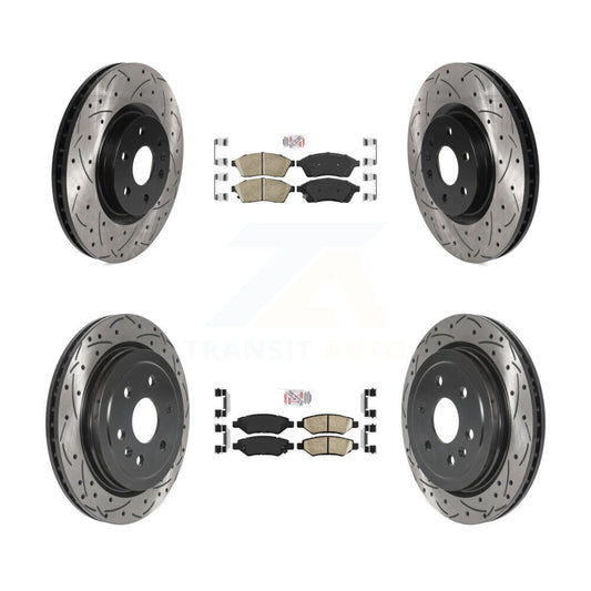 [Avant et Arrière] Disque et plaquette de frein pour Cadillac SRX Saab 9-4X KDA-101778