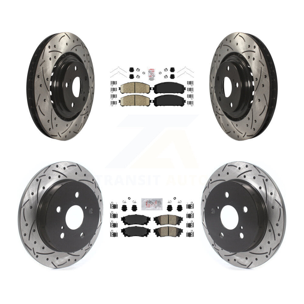 [Avant et Arrière] Disque et plaquette de frein pour Lexus NX300 NX200t NX300h KDA-101803