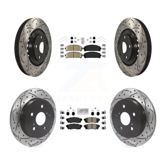 [Avant et Arrière] Disque et plaquette de frein pour Lexus NX300 NX200t NX300h KDA-101803