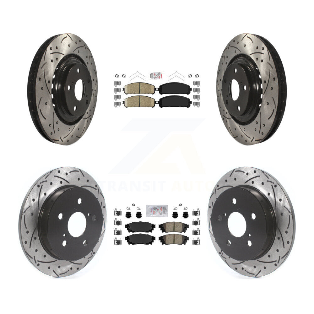 [Avant et Arrière] Disque et plaquette de frein pour Lexus NX300 NX200t NX300h KDA-101805
