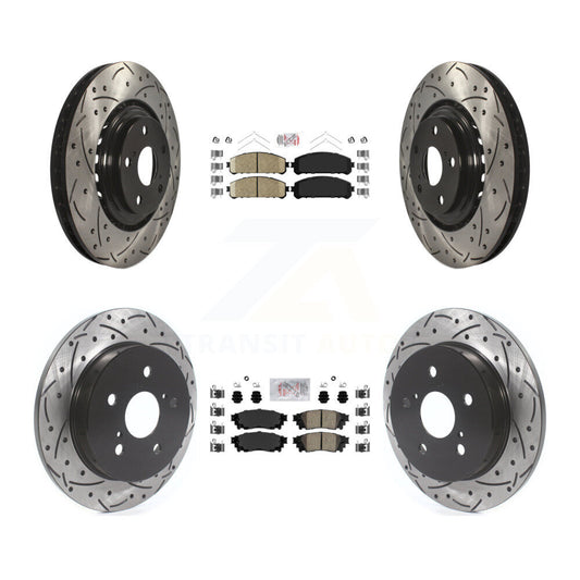 [Avant et Arrière] Disque et plaquette de frein pour Lexus NX300 NX200t NX300h KDA-101805