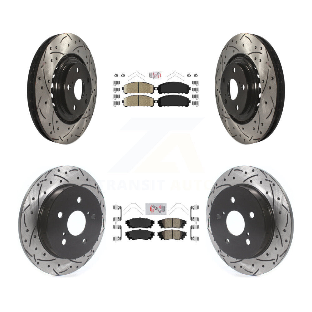 [Avant et Arrière] Disque et plaquette de frein pour Lexus NX300 NX200t NX300h KDA-101806