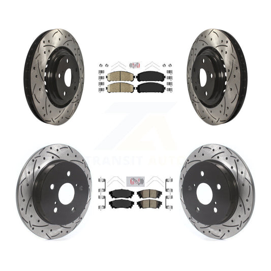 [Avant et Arrière] Disque et plaquette de frein pour Lexus NX300 NX200t NX300h KDA-101806