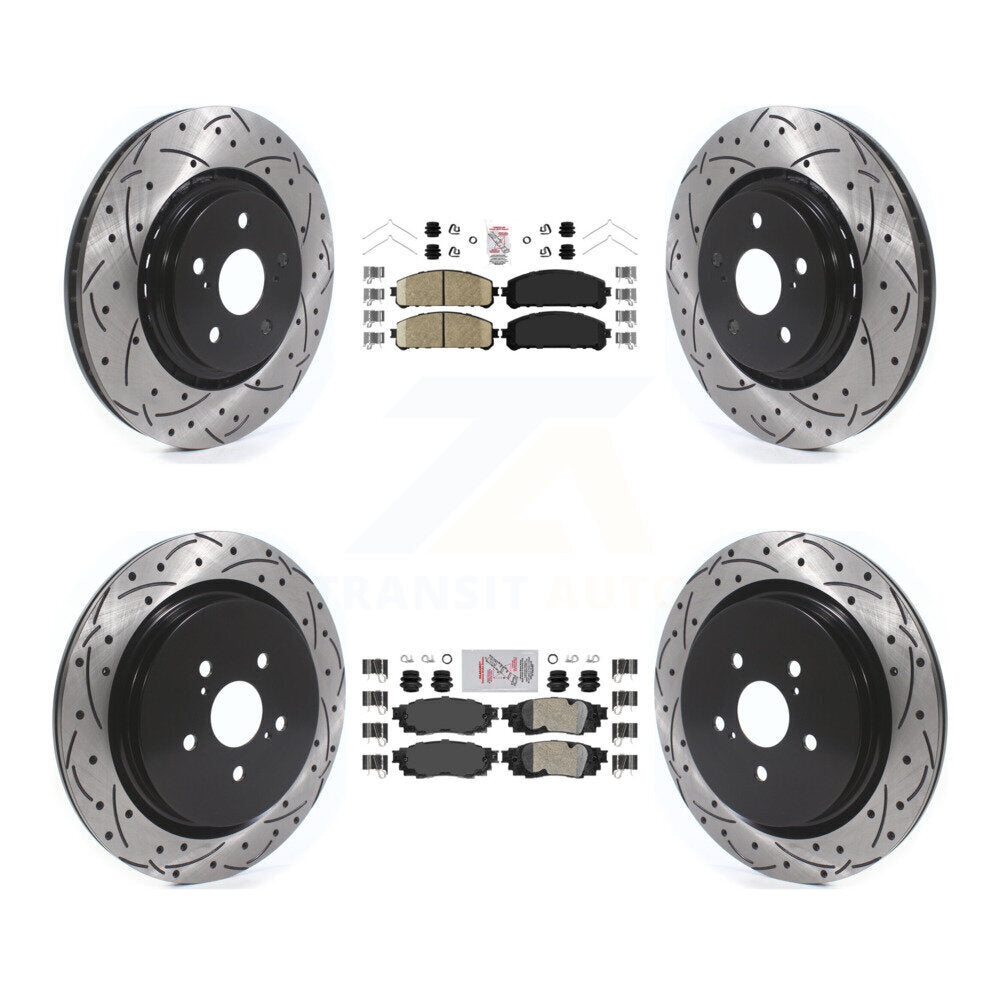 [Avant et Arrière] Disque et plaquette de frein pour Lexus RX350 RX450h RX350L RX450hL KDA-101811