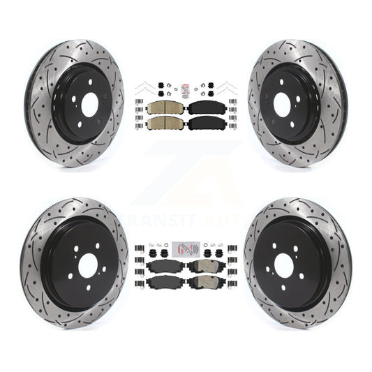 [Avant et Arrière] Disque et plaquette de frein pour Lexus RX350 RX450h RX350L RX450hL KDA-101811