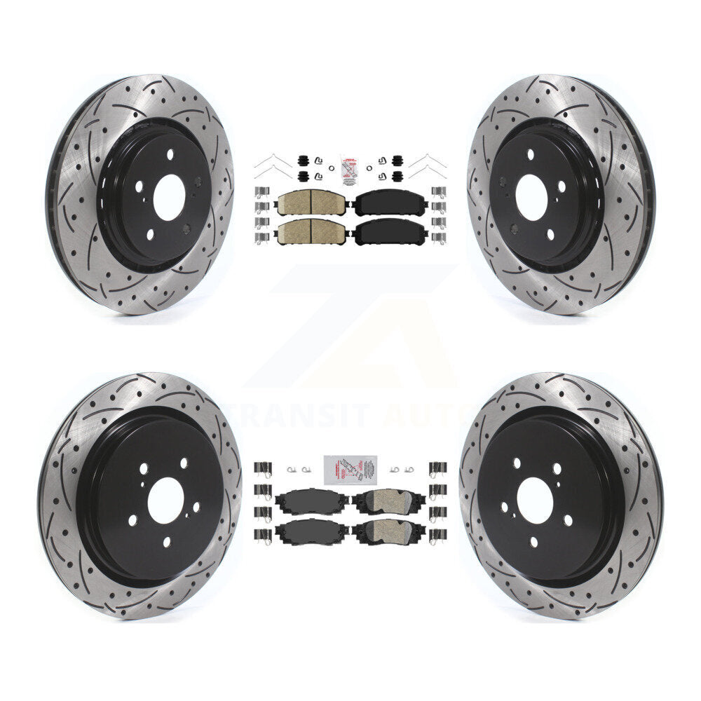 [Avant et Arrière] Disque et plaquette de frein pour Lexus RX350 RX450h RX350L RX450hL KDA-101812