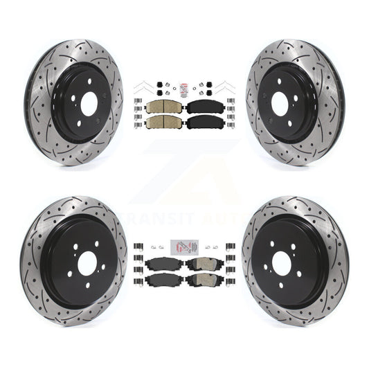 [Avant et Arrière] Disque et plaquette de frein pour Lexus RX350 RX450h RX350L RX450hL KDA-101812