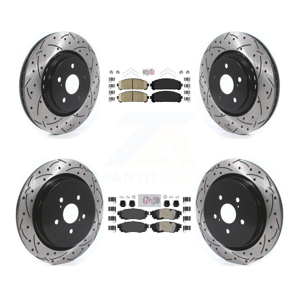 [Avant et Arrière] Disque et plaquette de frein pour Lexus RX350 RX450h RX350L RX450hL KDA-101813