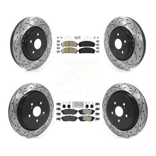 [Avant et Arrière] Disque et plaquette de frein pour Lexus RX350 RX450h RX350L RX450hL KDA-101813