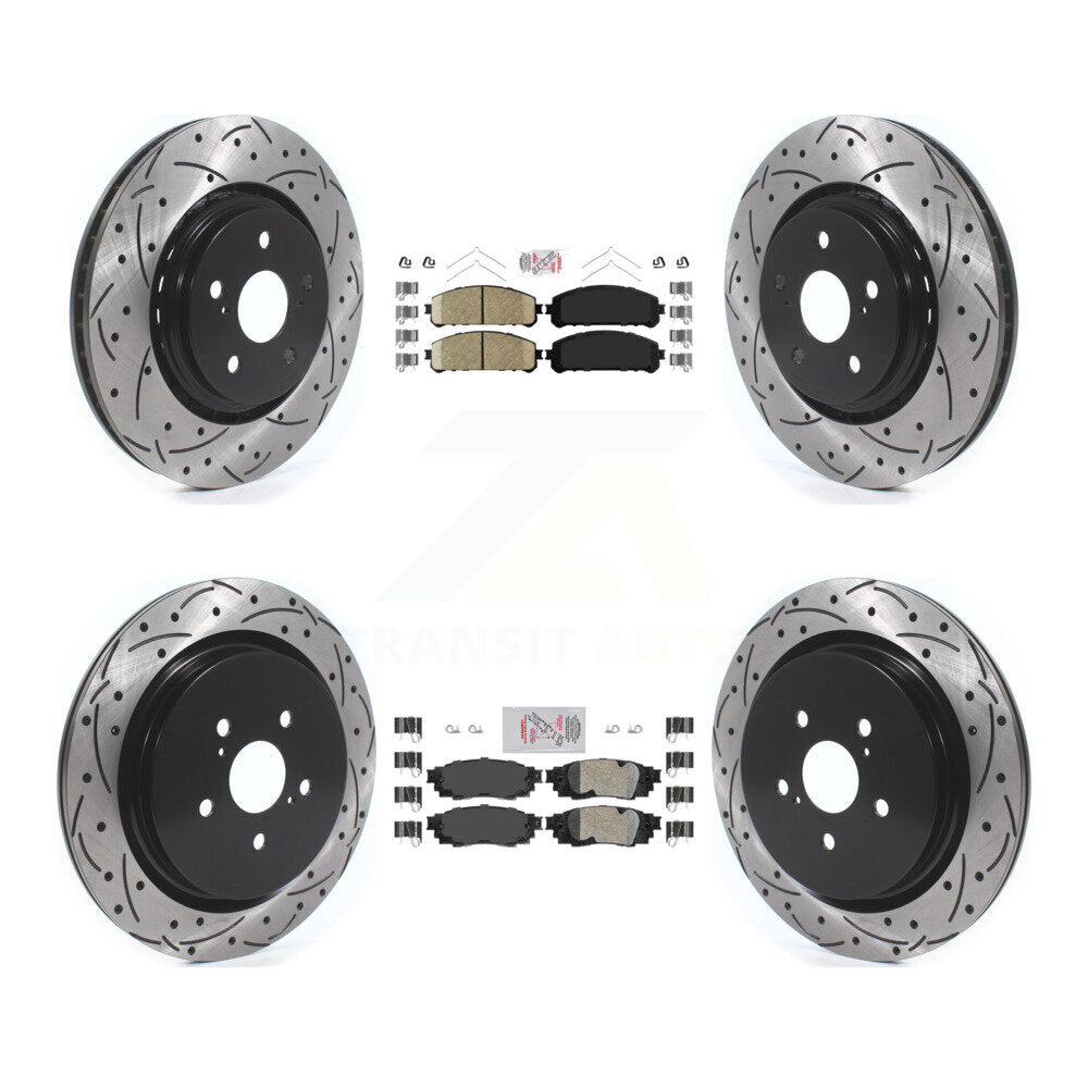 [Avant et Arrière] Disque et plaquette de frein pour Lexus RX350 RX450h RX350L RX450hL KDA-101814