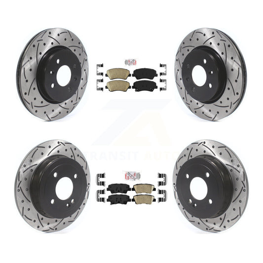 [Avant et Arrière] Disque et plaquette de frein pour Kia Rio KDA-101817