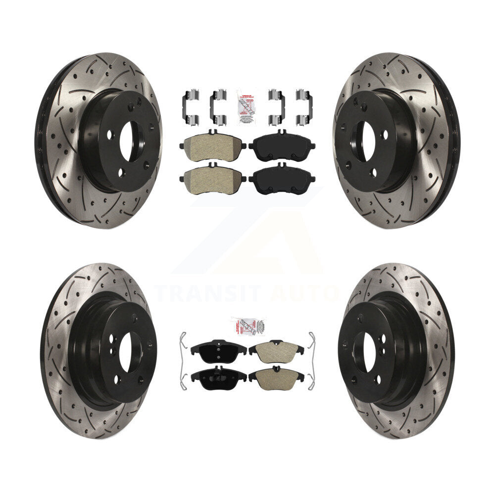 [Avant et Arrière] Disque et plaquette de frein pour Mercedes-Benz C250 C230 KDA-101839