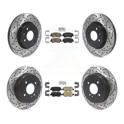[Avant et Arrière] Disque et plaquette de frein pour Kia Rio Hyundai Accent KDA-101848