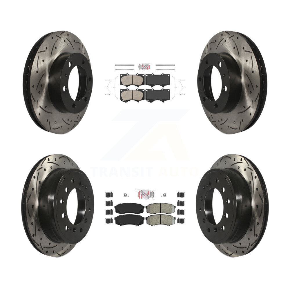 [Avant et Arrière] Disque et plaquette de frein pour Toyota FJ Cruiser KDA-101860