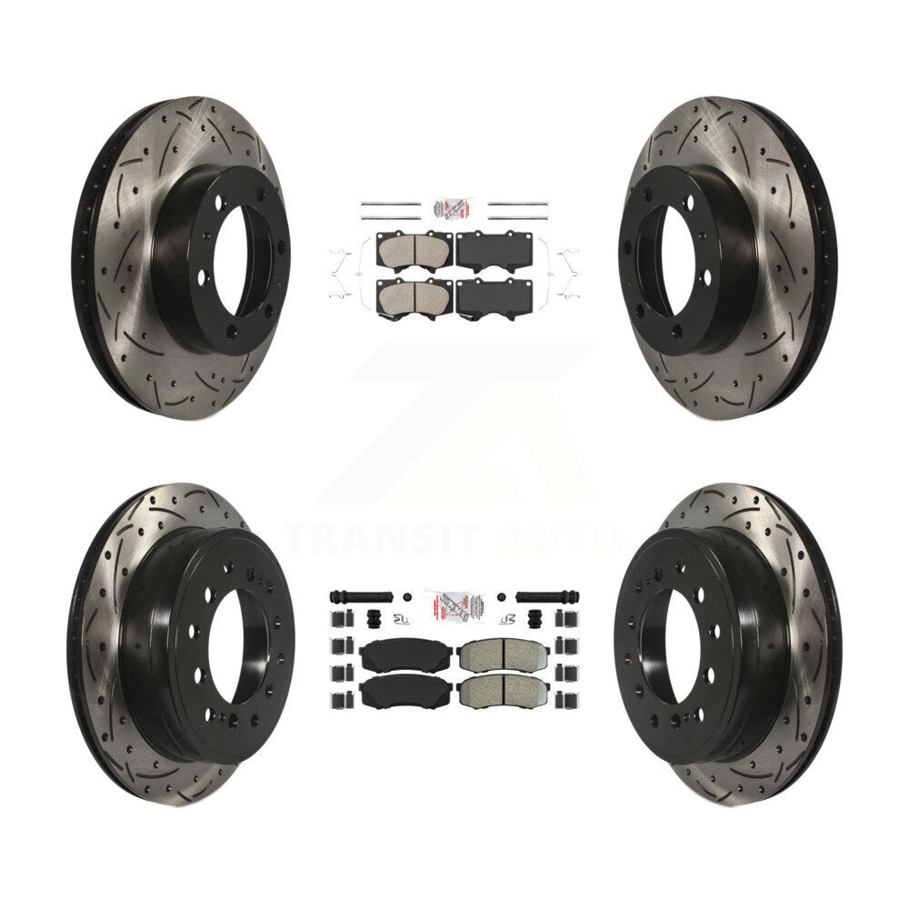 [Avant et Arrière] Disque et plaquette de frein pour Toyota FJ Cruiser KDA-101861