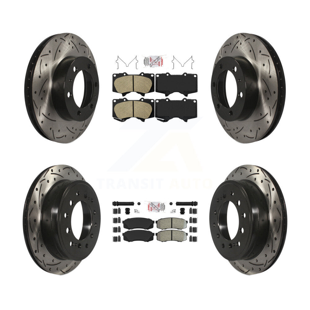 [Avant et Arrière] Disque et plaquette de frein pour Toyota FJ Cruiser KDA-101863