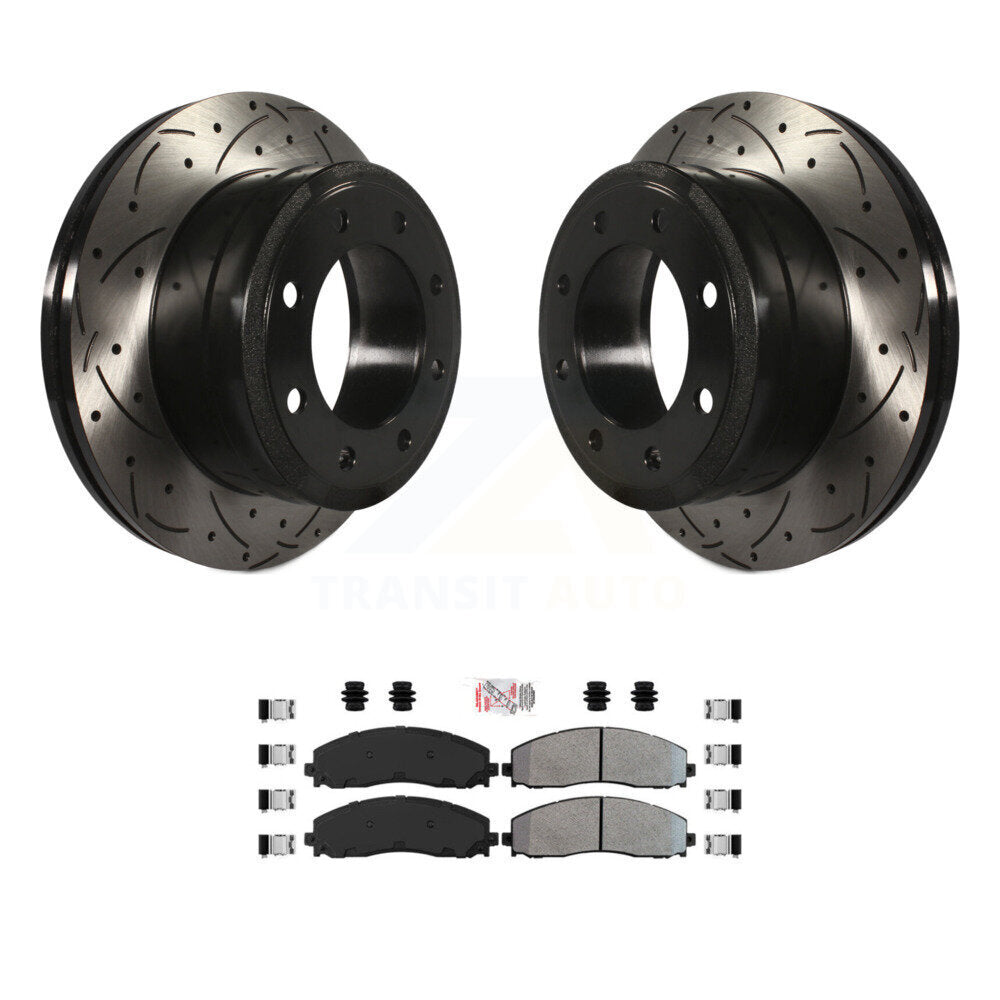 [Arrière] Disque et plaquette de frein pour Ford F-350 Super Duty F-250 KDA-101886