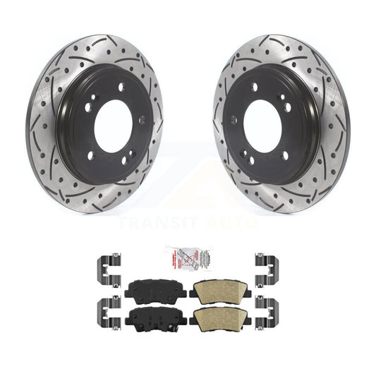 [Arrière] Disque et plaquette de frein pour Hyundai Elantra Kia Forte Ioniq Niro KDA-101890